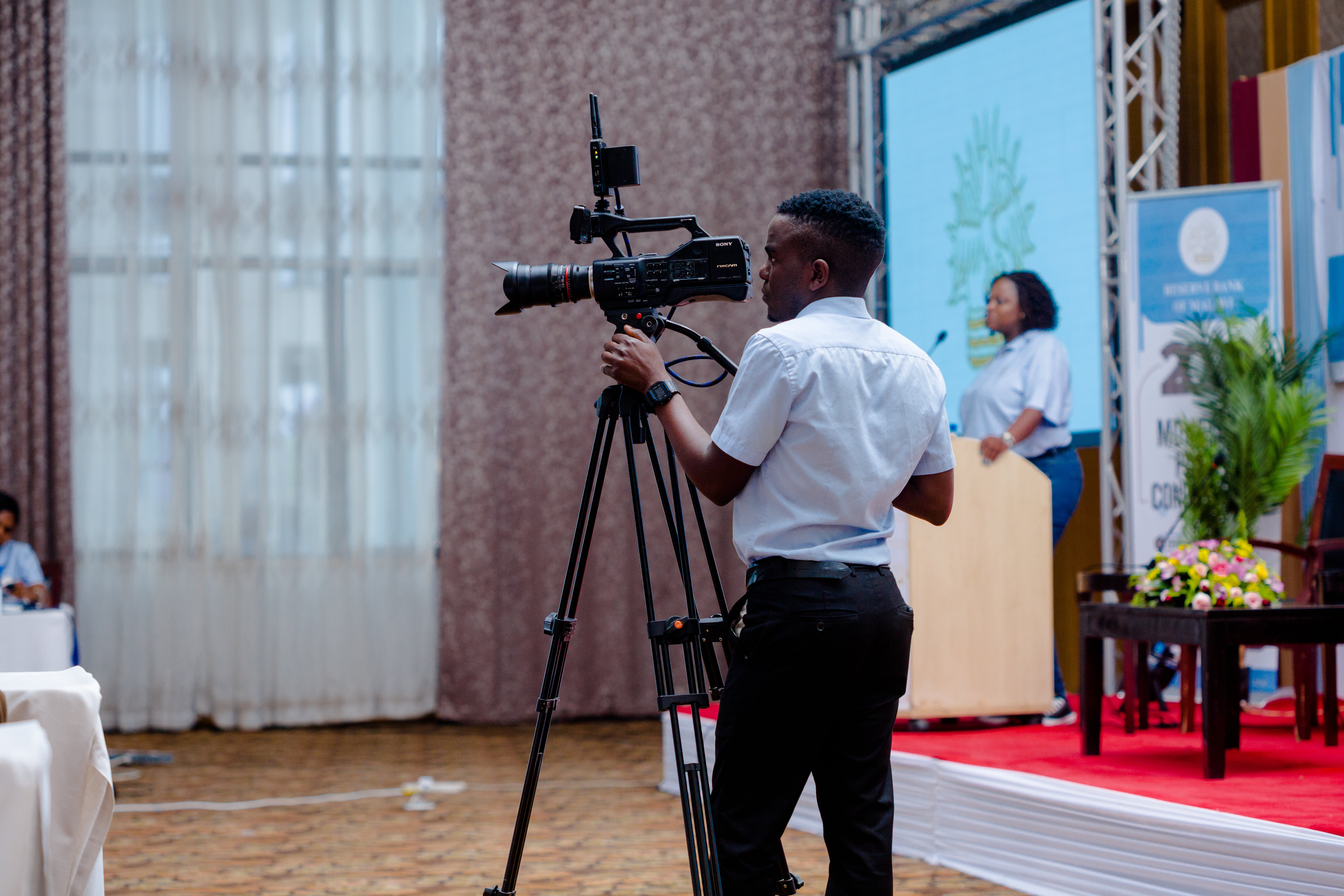 AVID crew on a production assignment